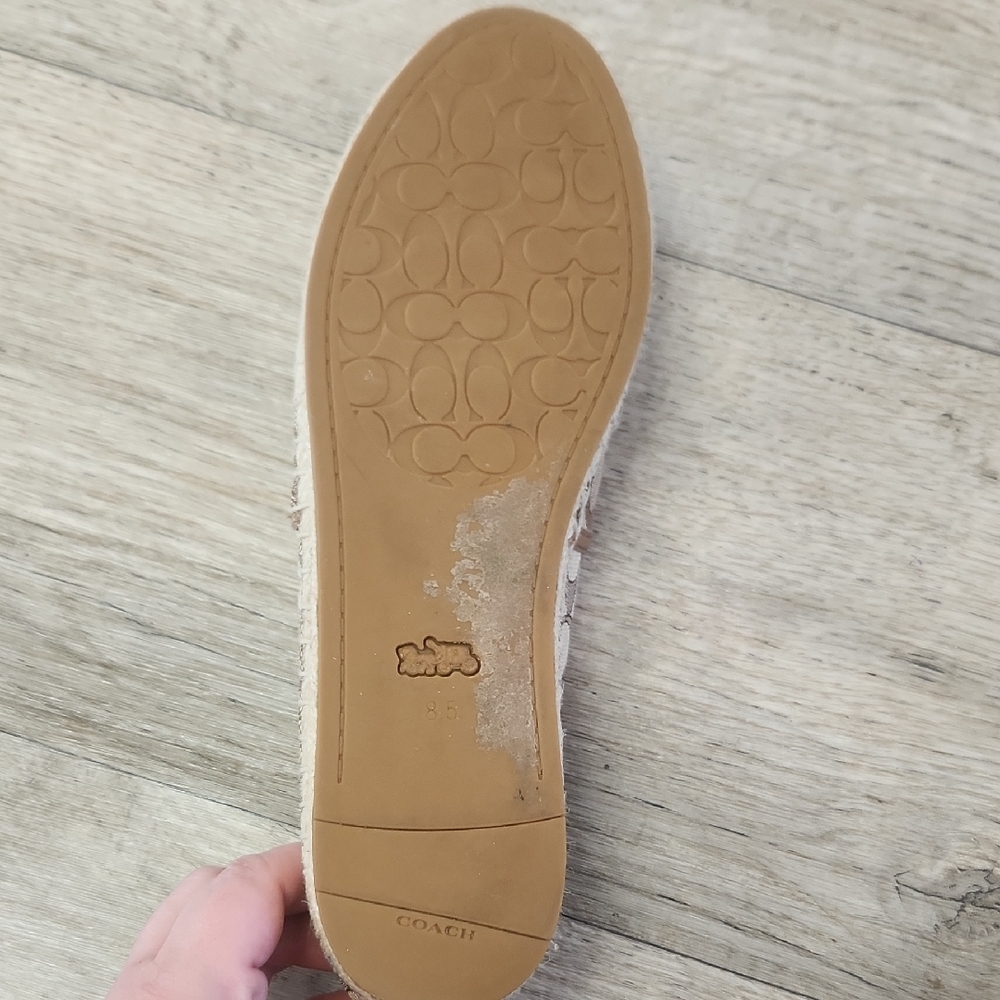 Coach Tan and Brown Espadrilles - Picture 9 of 10